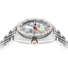 Thumbnail von Doxa Sub 300 T Searambler paslanmaz çelik 42,5 44,5 mm ZB gümüş Helium Valfi paslanmaz çelik kayış yeni