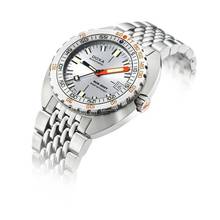 Thumbnail von Doxa Sub 300 T Searambler paslanmaz çelik 42,5 44,5 mm ZB gümüş Helium Valfi paslanmaz çelik kayış yeni