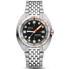Thumbnail von Doxa Sub 300T Sharkhunter Stahl 42,5 44,5 mm ZB schwarz Helium Ventil Stahlarmband Full Set neu