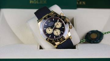 Thumbnail von Rolex Daytona Gelbgold Oysterflex Paul Newman 126518LN - wie neu LC100 - Komplettset 2024