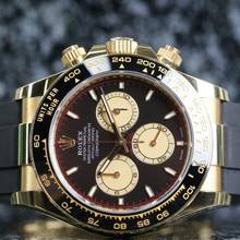 Thumbnail von Rolex Daytona Gelbgold Oysterflex Paul Newman 126518LN - wie neu LC100 - Komplettset 2024
