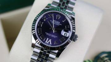 Thumbnail von Rolex Datejust 31 Aubergine Violett IV Jubilee 278274 - Neu - Komplettset 2026