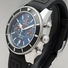 Thumbnail von Breitling Superocean Heritage Chronograph Limited Edition MAVİ-Dial Kutu+Belgeler+Servis