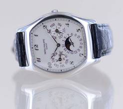 Thumbnail von Patek Philippe Sürekli Takvim Grande Komplikasyon Sürekli Takvim Platin gümüş Kadran Lüks Saat nadir
