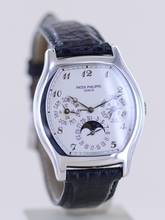 Thumbnail von Patek Philippe Perpetual Calendar Grande Complication Perpetual Calendar Platin silber Zifferblatt Luxusuhr selten