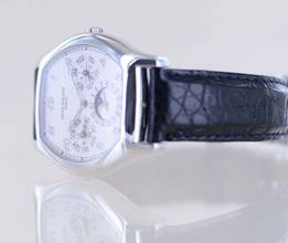 Thumbnail von Patek Philippe Sürekli Takvim Grande Komplikasyon Sürekli Takvim Platin gümüş Kadran Lüks Saat nadir