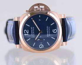 Thumbnail von Officine Paneral Luminor Marina Goldtech 3 Gün Mavi 18K Rose Altın 44mm B+P