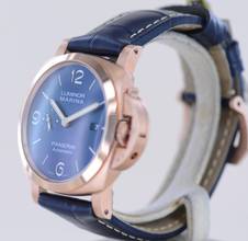 Thumbnail von Officine Paneral Luminor Marina Goldtech 3 Gün Mavi 18K Rose Altın 44mm B+P