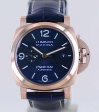 Thumbnail von Officine Paneral Luminor Marina Goldtech 3 Gün Mavi 18K Rose Altın 44mm B+P
