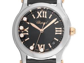 Chopard Happy Sport Ref.278582-6014 2025 Full Set Ungetragen Happy Sport Diamanten 