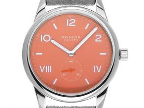  NOMOS Club Campus Glashütte Club Campus Cream Coral Ref.714 2025 Full Set Neu Club Campus Cream Coral 