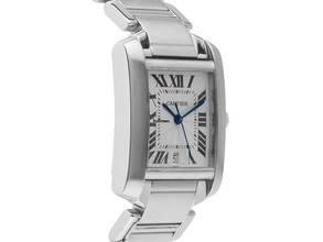 Thumbnail von Cartier Tank Française GM Büyük Model Ref.2302 Yıl 2000 Tam Set Çok iyi Vintage Tank Francaise GM Büyük Model
