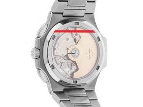 Thumbnail von Patek Philippe Nautilus Travel Time Ref.5990/1A-001 2017 Full Set Original unpoliert Nautilus Travel Time