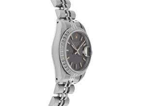 Thumbnail von Rolex Oyster Perpetual Lady Date Ref.69240 Yıl: 1991 Tam Set çok iyi Vintage Oyster Perpetual Date açık 6/9