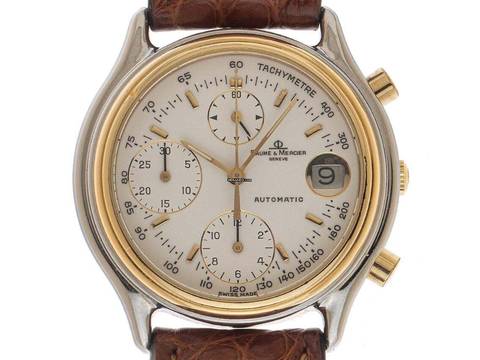 Baume & Mercier Baumatic Ref.6103 Bj.1992 original Box sehr gut Vintage Baumatic