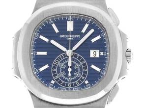 Thumbnail von Patek Philippe Nautilus 40. Yıl Dönümü Ref.5976/1G-001 2017 Tam Set Orijinal cilasız Nautilus 40. Yıl Dönümü Elmaslar 18kt Beyaz Altın 303g