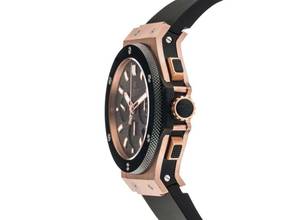Thumbnail von Hublot Big Bang 44 mm Ref.301.PM.1780.6R Yıl: 2012 orijinal kutu neredeyse yeni Vintage Big Bang 18kt rose altın kronograf katlanır toka 177g