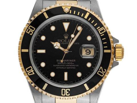 Rolex Submariner Date Ref.16613 1994 Full Set sehr gut Vintage Submariner Date flat 4