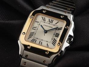 Thumbnail von Cartier Santos Galbée PM kleines Modell Ref.W2SA0033 Bj.2026 Full Set Ungetragen Santos Galbee PM kleines Modell