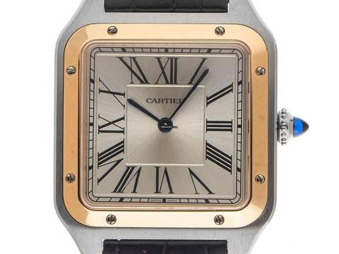 Cartier Santos Dumont PM kleines Modell Ref.W2SA0038 Bj.2026 Full Set Ungetragen Santos-Dumont PM kleines Modell