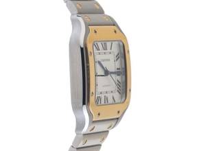 Thumbnail von Cartier Santos Galbée MM orta model Ref.W2SA0016 Yıl: 2026 Tam Set Kullanılmamış Santos Galbée MM orta model