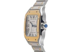 Thumbnail von Cartier Santos Galbée MM orta model Ref.W2SA0016 Yıl: 2026 Tam Set Kullanılmamış Santos Galbée MM orta model