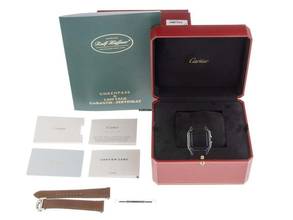 Thumbnail von Cartier Santos Galbée MM orta model Ref.W2SA0016 Yıl: 2026 Tam Set Kullanılmamış Santos Galbée MM orta model