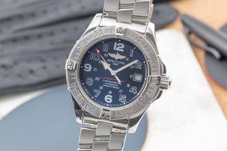 Thumbnail von Breitling Superocean 1500M Chronometer Automatik Ref. A17360 Box & Papiere 2010