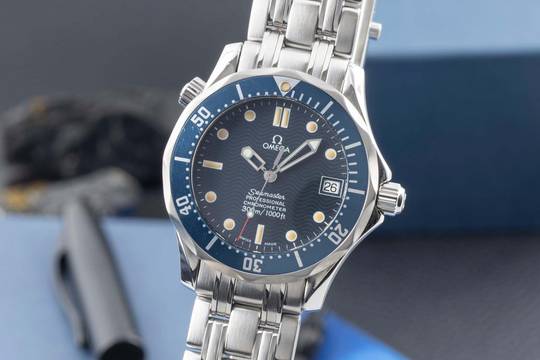  Omega Seamaster Diver 300 M Professional 300M Stahl Automatik Medium Size Ref. 2551.80.00 