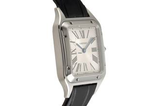 Thumbnail von Cartier Santos Dumont Stahl Quarz Damenuhr Ref. WSSA0023 Box & Papiere 2021