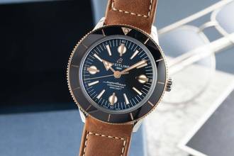 Thumbnail von Breitling Superocean Heritage 57 Stahl / Gold Automatik Ref. U10370121B1X1 B&P