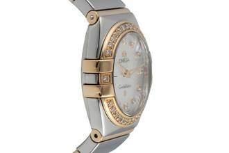 Thumbnail von Omega Constellation Quartz Çelik/Kırmızı Altın MOP Elmas Ref.123.25.24.60.55.006