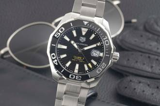 Thumbnail von TAG Heuer Aquaracer 300M Çelik Otomatik Erkek Saat Ref. WAY201A-BA0927 B&P 2020