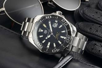 Thumbnail von TAG Heuer Aquaracer 300M Çelik Otomatik Erkek Saat Ref. WAY201A-BA0927 B&P 2020