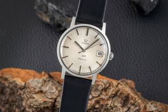 Thumbnail von Omega Genève Stahl Handaufzug Herrenuhr Ref. 136.0070 Vintage