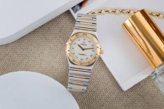 Thumbnail von Omega Constellation Ladies Stahl / Gold Quarz Damenuhr Ref. 1371.71.00