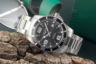 Thumbnail von Longines HydroConquest Hydro Conquest Çelik Otomatik Ref. L3.742.4.56.6 B&P 2022