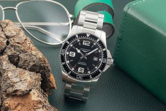 Thumbnail von Longines HydroConquest Hydro Conquest Çelik Otomatik Ref. L3.742.4.56.6 B&P 2022