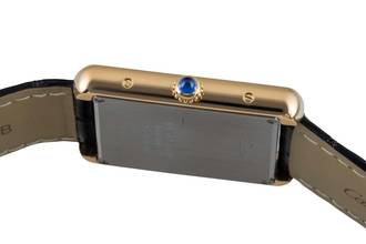 Thumbnail von Cartier Tank Solo 18K (0,750) Sarı Altın Unisex Quartz Ref. W5200004 Belgeler 2018