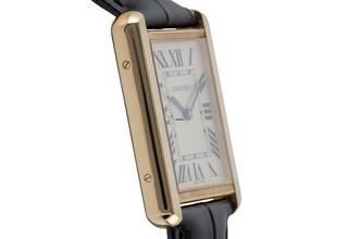 Thumbnail von Cartier Tank Solo 18K (0,750) Sarı Altın Unisex Quartz Ref. W5200004 Belgeler 2018