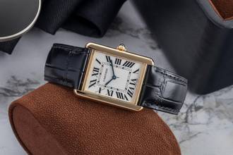 Thumbnail von Cartier Tank Solo 18K (0,750) Sarı Altın Unisex Quartz Ref. W5200004 Belgeler 2018