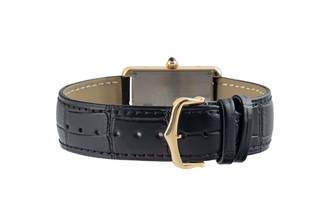 Thumbnail von Cartier Tank Solo 18K (0,750) Sarı Altın Unisex Quartz Ref. W5200004 Belgeler 2018