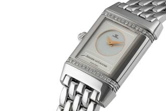 Thumbnail von Jaeger-LeCoultre Reverso Duetto Diamanten Handaufzug Ref. Q2668420 266.8.44