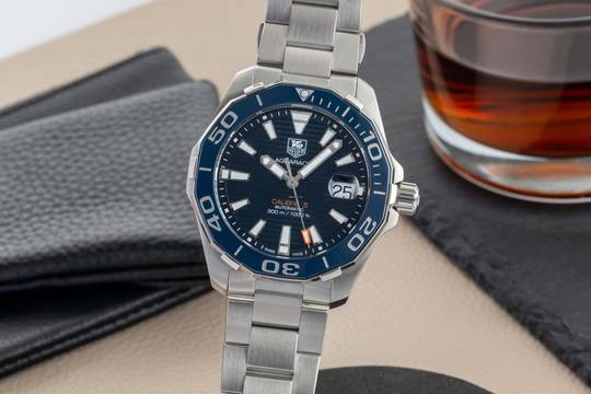  TAG Heuer Aquaracer 300M Calibre 5 Automatik Stahl Ref. WAY211A.BA0928 Box & Papiere 