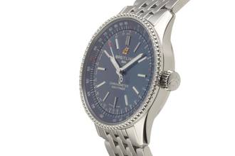 Thumbnail von Breitling Navitimer 35 Blue Stahl Automatik Ref. A17395161C1A1 B&P