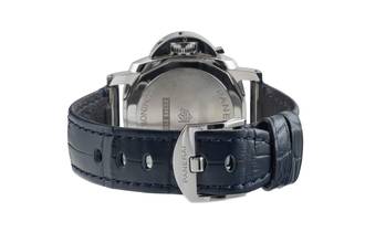 Thumbnail von Panerai Luminor Due Luna Stahl Automatik Herrenuhr Ref. PAM01306 B&P 2023