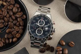 Thumbnail von TAG Heuer Carrera Calibre 1887 Kronograf Çelik Otomatik Erkek Saat Ref. CAR2A10.BA0799