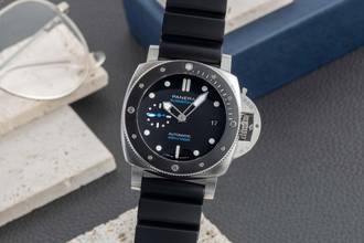 Thumbnail von Panerai Luminor Submersible Çelik Otomatik Erkek Saatı PAM00683 B&P