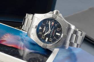 Thumbnail von Breitling Avenger II Seawolf Stahl Automatik Herrenuhr Ref. A17331101B2A1 B&P