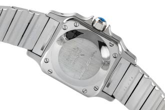 Thumbnail von Cartier Santos Lady Çelik / Altın Otomatik Kadın Saat Ref. 82036283 B&P 1999